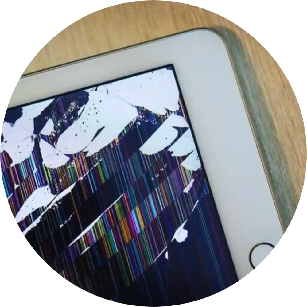 uszkodzona matryca w ipad naprawa