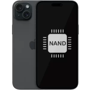 naprawa układu nand w telefonie iphone 15 plus